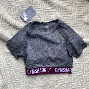 gymshark flex crop top